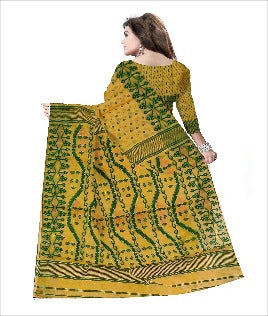 Pradip Fabrics Woven all over Soft jamdani Saree
