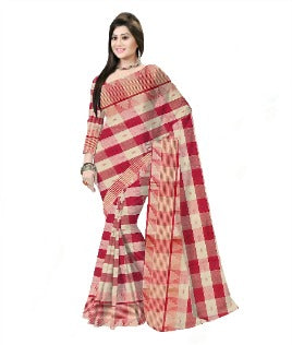 Pradip Fabrics Ethnic Woman's Tant cotton Saree