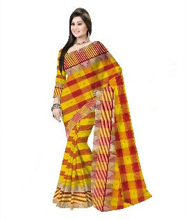 Pradip Fabrics Ethnic Woman's Tant cotton Saree