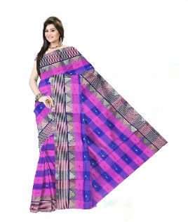 Pradip Fabrics Ethnic Woman's Tant cotton Saree
