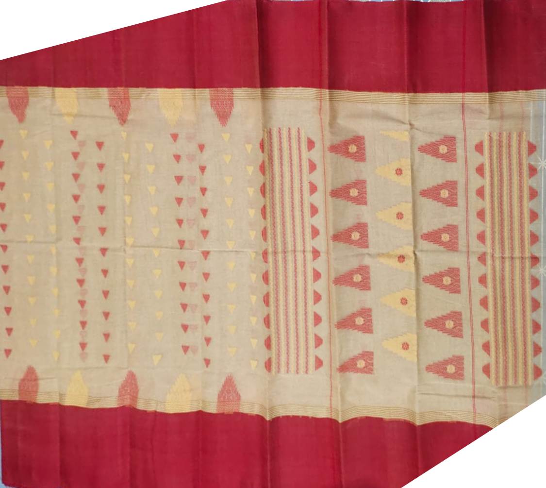 Pradip Fabrics Ethnic Woman's Tant cotton Saree