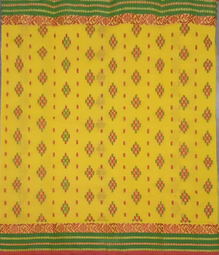 Pradip Fabrics Ethnic Woman's cotton jamdani Saree