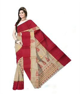 Pradip Fabrics Ethnic Woman's Tant cotton Saree