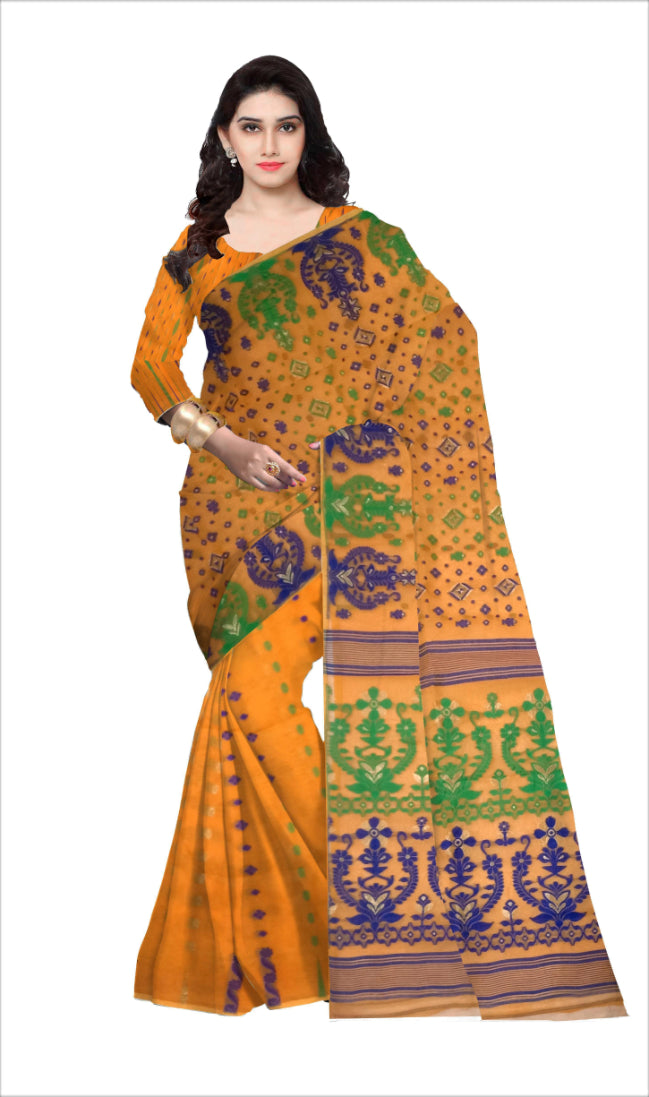 floral design saree buti work under 1000