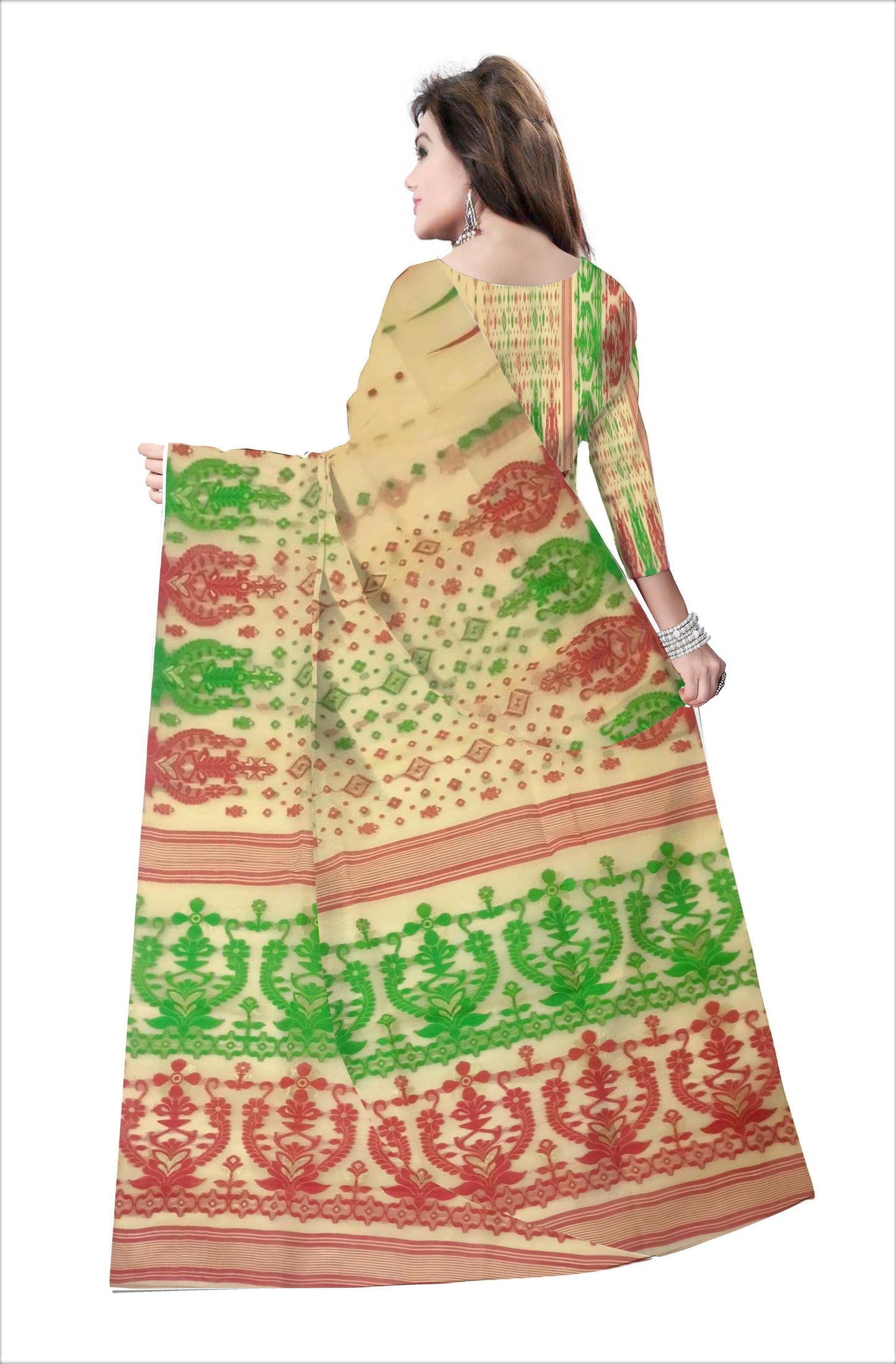 bengal handloom latest designn tant saree