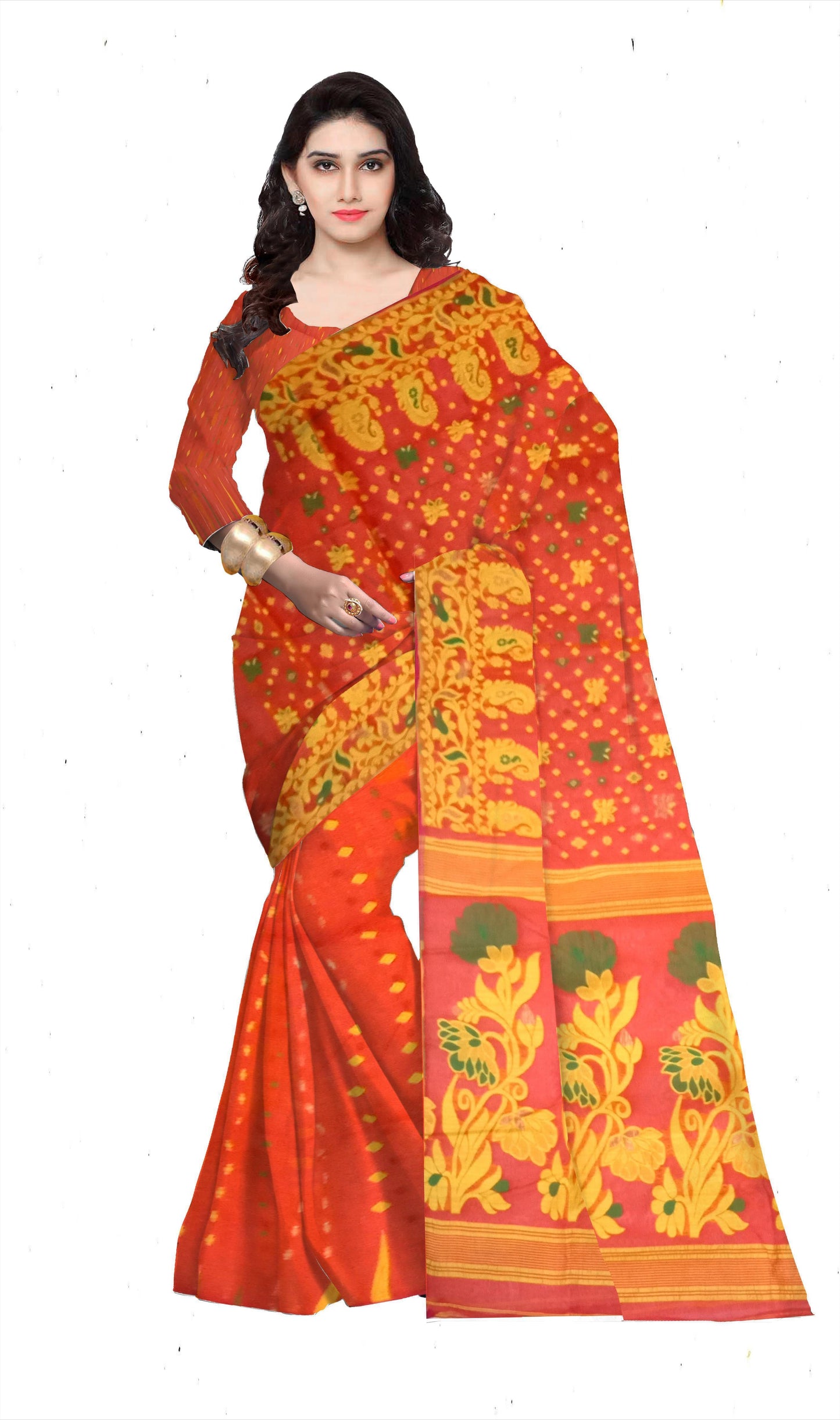 online latest design puja spacial jamdani