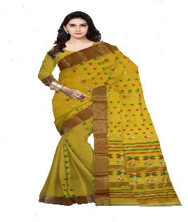 Pradip Fabrics Pure Tant Cotton Saree