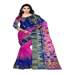 Pradip Fabrics Ethnic Women's Tant Silk Saree