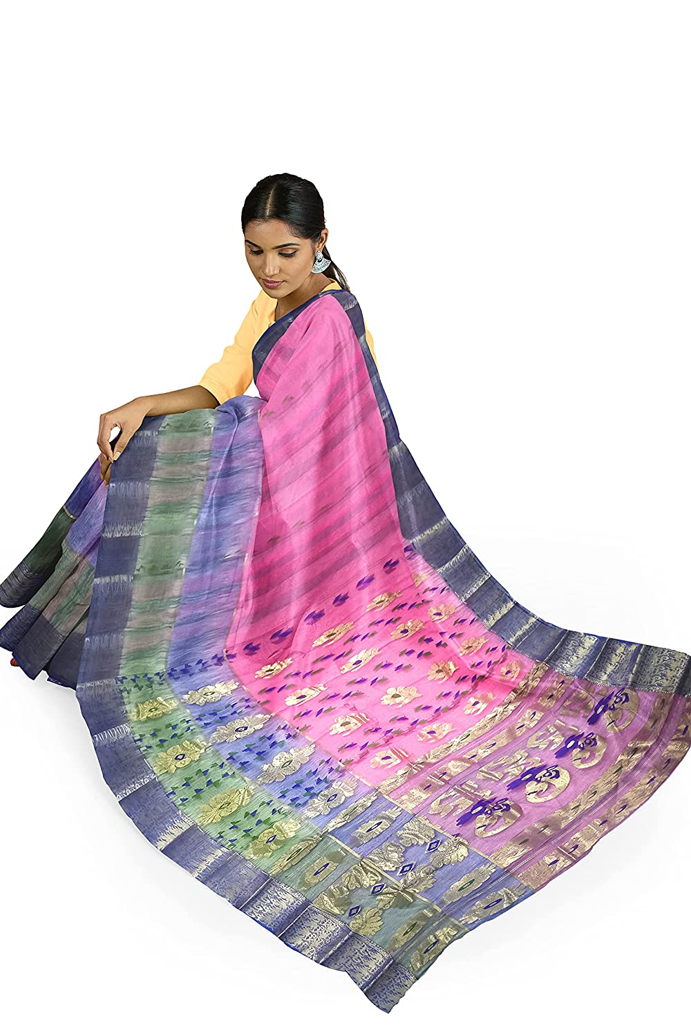 stripped saree under 3000