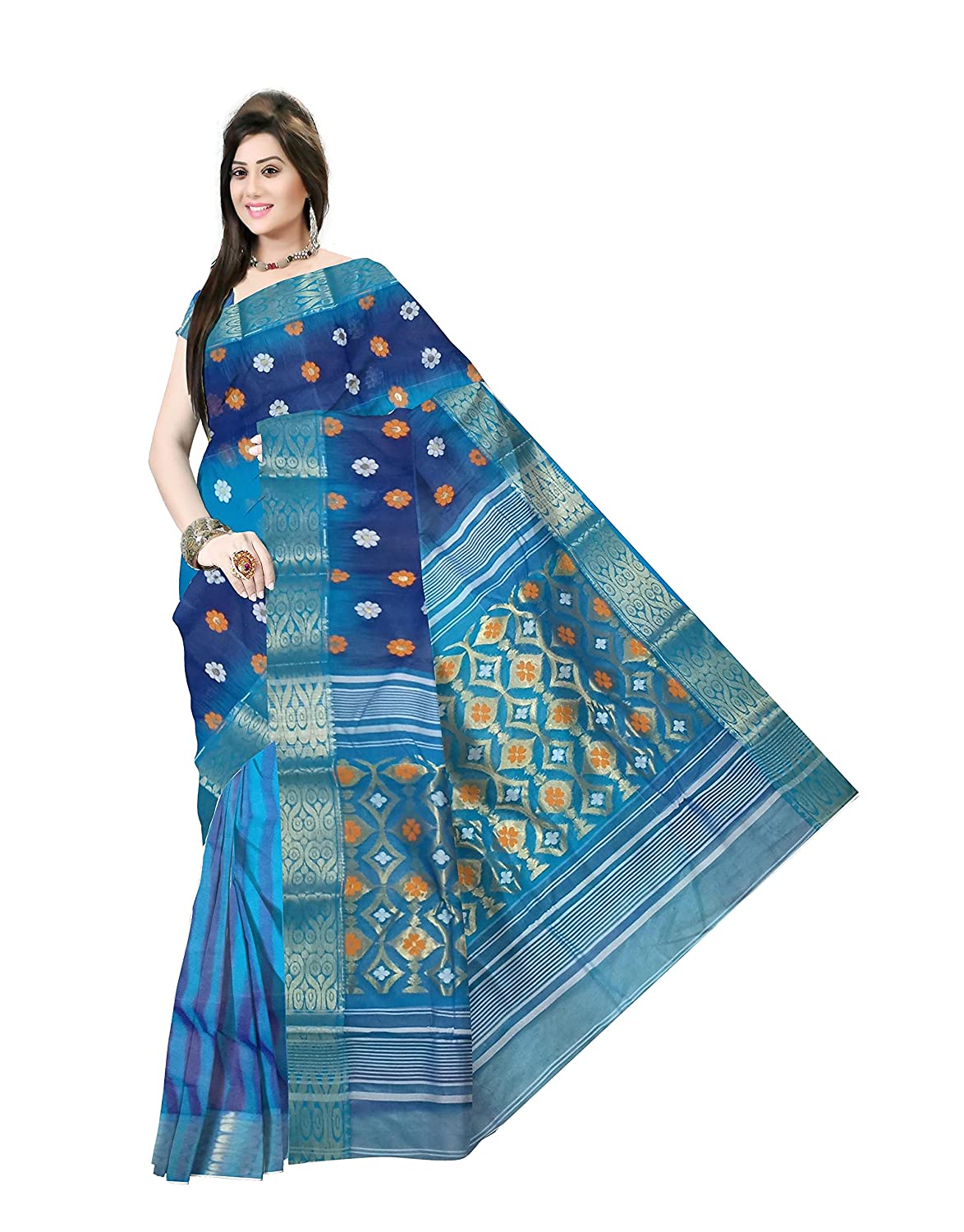 bengali handloom tussar silk saree