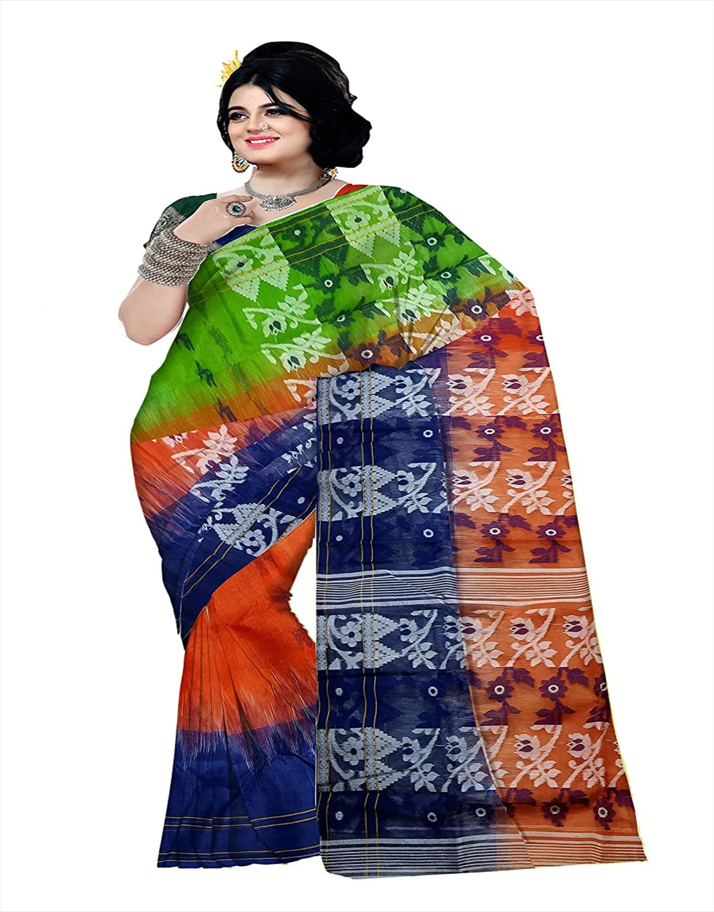 pradip febrics tant saree
