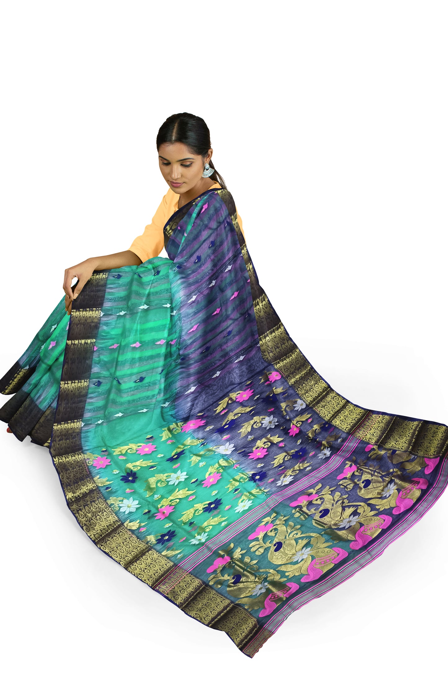 2d Color Saree