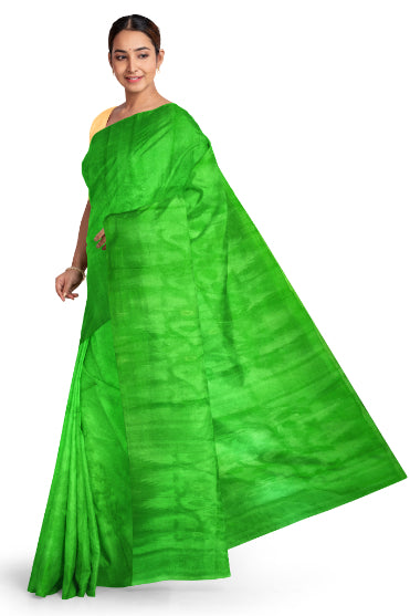 Pradip Fabrics Light Green Color Jamdani Saree