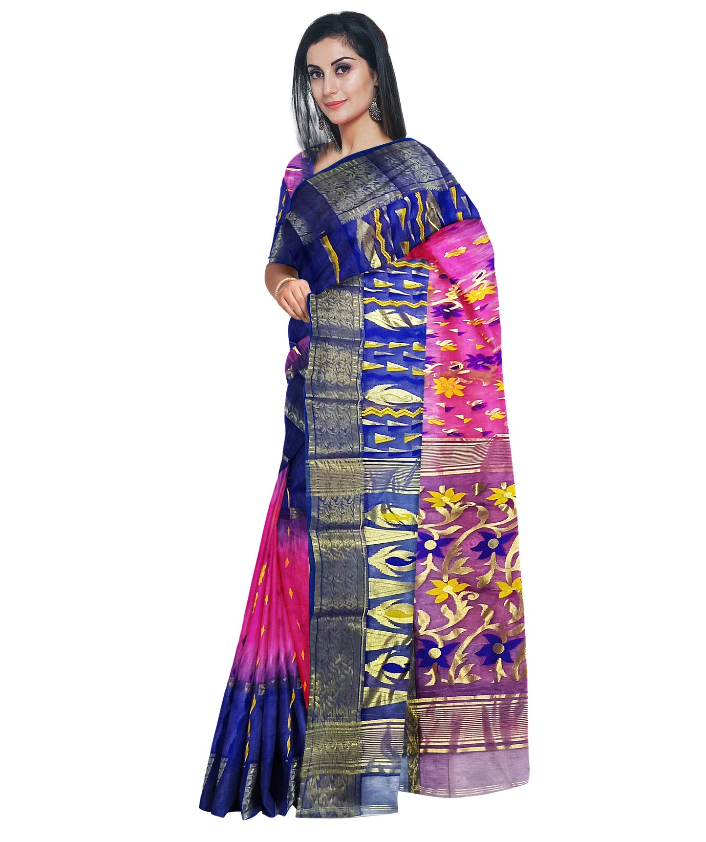 pradip fabrics pure tant benarasi saree