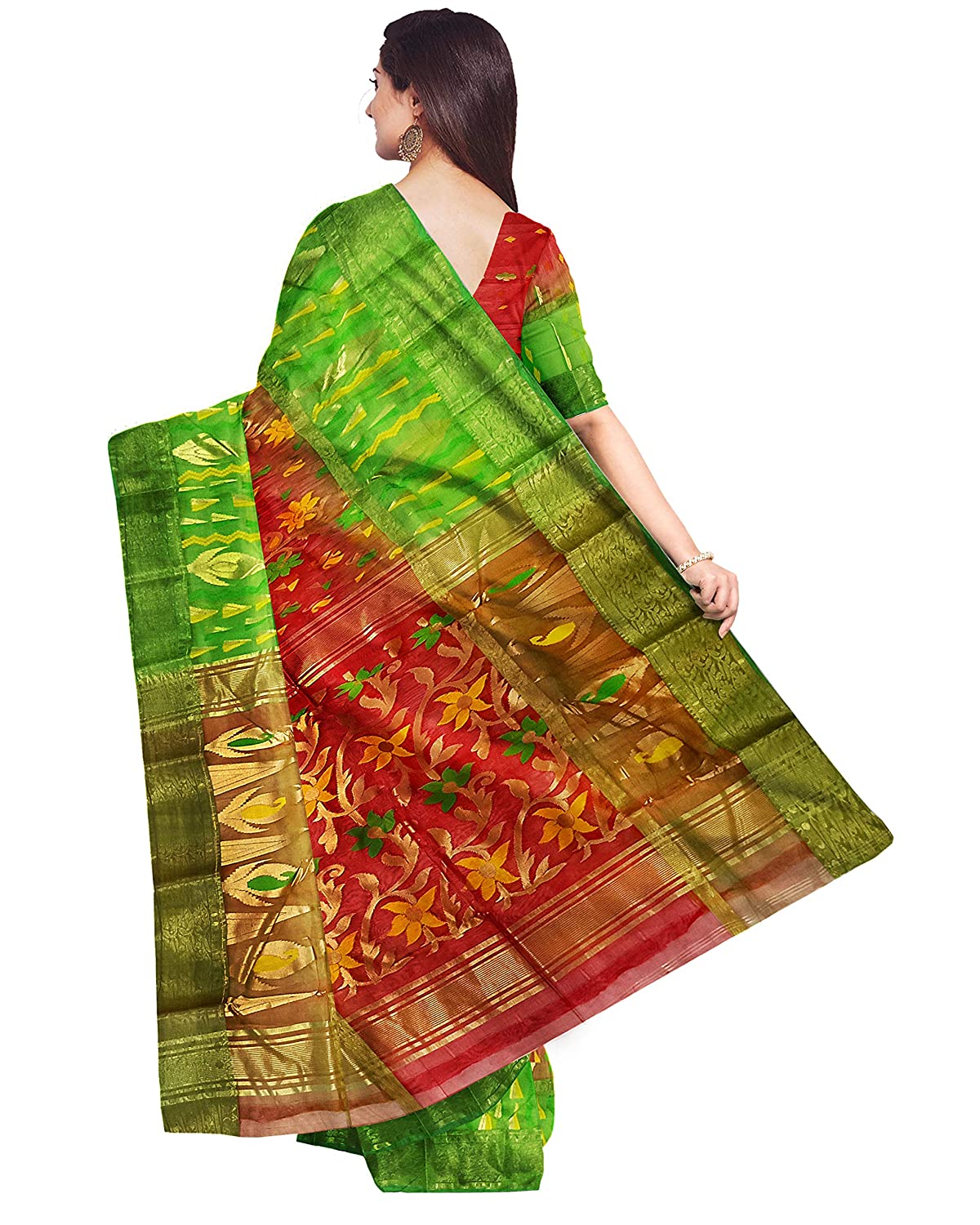 pradip fabrics pure tant benarasi saree