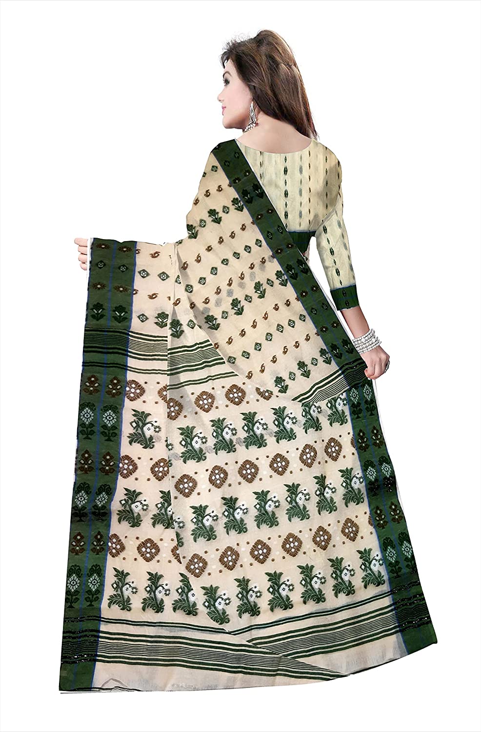 soft 100% cotton saree