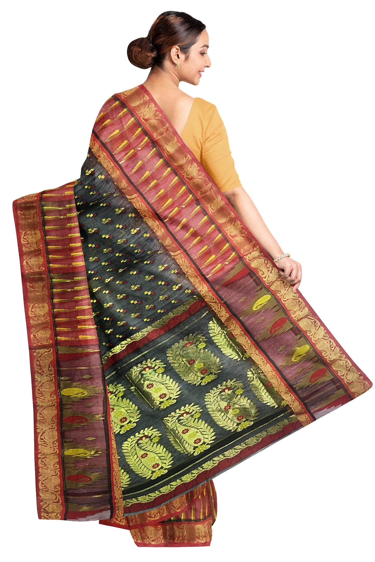 Tant Silk Jamdani
