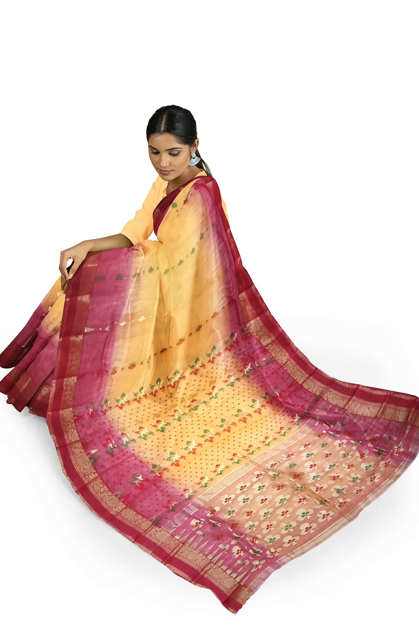 Handloom Tant Saree