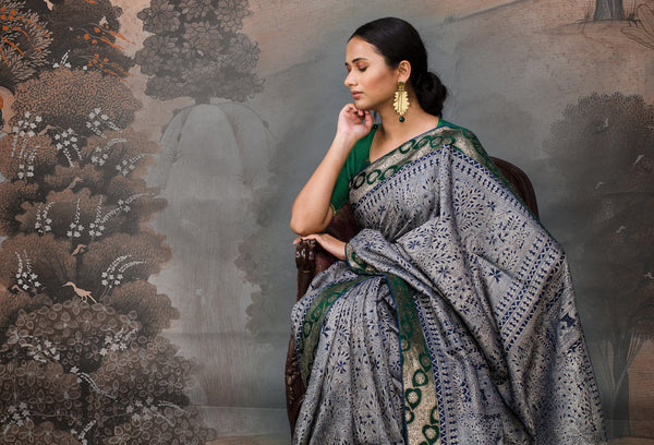 Kantha Stitch Sarees Collection in Kolkata