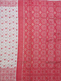 Pradip Fabrics  Woman's Tant Handloom soft Jamdani Saree