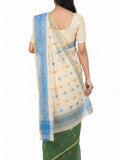 Pradip Fabrics Woven Tant Cotton Jute Saree