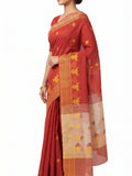 Pradip Fabrics Woven Tant Cotton Jute Saree