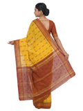 Pradip Fabrics Woven Tant Cotton Jute Saree