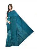Pradip Fabrics Self Design Handloom Cotton Linen Saree (Maroon)