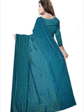 Pradip Fabrics Self Design Handloom Cotton Linen Saree (Maroon)