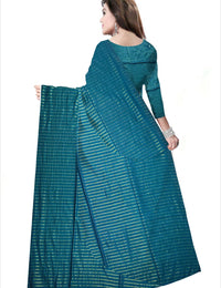 Pradip Fabrics Self Design Handloom Cotton Linen Saree (Maroon)