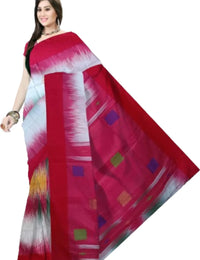 Pradip Fabrics Woman's Tant Cotton Jute Saree 