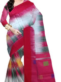 Pradip Fabrics Woman's Tant Cotton Jute Saree 