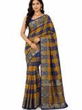 Pradip Fabrics Checkered Tant Pure Cotton Saree