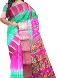 Pradip Fabrics Handloom Tant Baluchuri Saree for Women