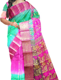 Pradip Fabrics Handloom Tant Baluchuri Saree for Women
