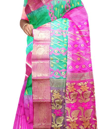 Pradip Fabrics Handloom Tant Baluchuri Saree for Women