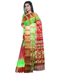 Pradip Fabrics Handloom Tant Baluchuri Saree for Women
