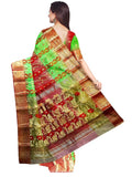 Pradip Fabrics Handloom Tant Baluchuri Saree for Women
