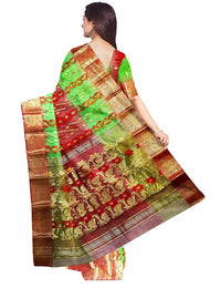 Pradip Fabrics Handloom Tant Baluchuri Saree for Women