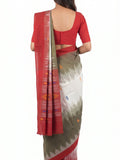 Pradip Fabrics Woman's Tant Cotton Linen Saree