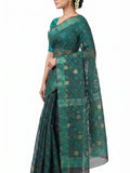 Pradip Fabrics Applique Handloom Pure Cotton Saree