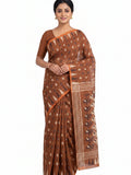 Pradip Fabrics Women's Floral Print Cotton Blend Tant Saree
