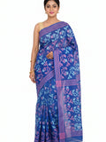 Pradip Fabrics Women's Floral Print Cotton Blend Tant Saree