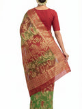 Pradip Fabrics Ethnic Women's Tant Silk Saree