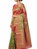 Pradip Fabrics Ethnic Women's Tant Silk Saree