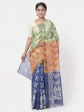Pradip Fabrics Printed Handloom Pure Cotton Saree