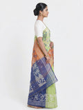 Pradip Fabrics Printed Handloom Pure Cotton Saree