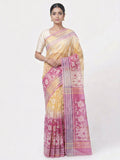 Pradip Fabrics Printed Handloom Pure Cotton Saree