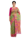 Pradip Fabrics Printed Handloom Pure Cotton Saree