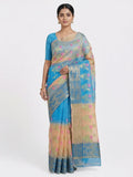 Pradip Fabrics Bengal Tant Tussar Silk Saree for Women